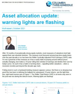 Asset Allocation Update October 2021 - Columbia Threadneedle Investments